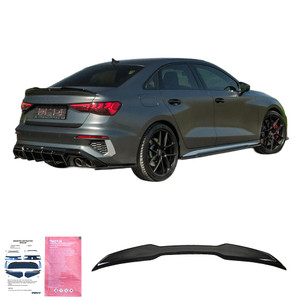 Roof Spoiler Gloss Black - AUDI A3 / A3 S-Line / S3 / RS3 8Y ( Sedan ) 2020-2024