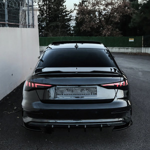 Rear Diffuser Gloss Black - AUDI A3 8Y (Sedan / Sportback) 2020-2024
