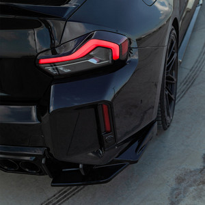 Rear Side Splitters Gloss Black - BMW M2 G87 2023+