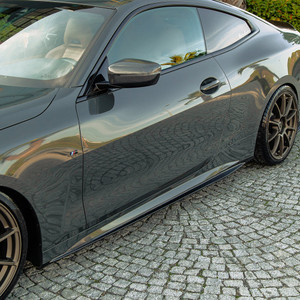 Side Skirts Gloss Black - BMW 4 Series ( Coupe / Cabrio ) G22 M-Pack / M440i 2020+