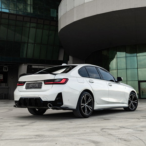 Rear Side Splitters Gloss Black - BMW 3 Series M-Pack G20 / G21 Facelift 2022+