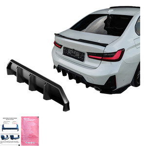 Rear Diffuser Gloss Black - BMW 3 Series M-Pack G20 / G21 Facelift 2022+