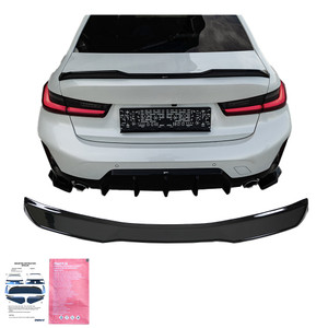 Roof Spoiler Gloss Black - BMW 3 Series M-Pack / M340i G20 Sedan 2018+ / BMW M3 G80 Sedan 2022+ v2