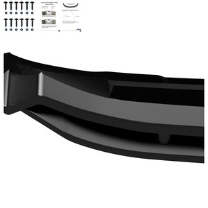 Front Splitter Gloss Black - VW VOLKSWAGEN Touareg MK3 R-Line 2018-2023
