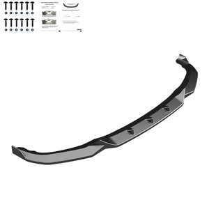 Front Splitter Gloss Black - BMW X1 M-Pack F48 Facelift 2019-2022