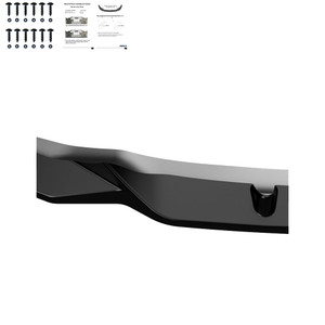 Front Splitter Gloss Black - BMW X1 M-Pack F48 Facelift 2019-2022