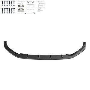 Front Splitter Gloss Black - VW VOLKSWAGEN Golf MK7 GTI 2013-2016