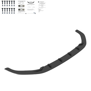 Front Splitter Gloss Black - VW VOLKSWAGEN Golf MK7 GTI 2013-2016
