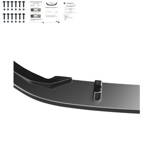 Front Splitter Gloss Black - VW VOLKSWAGEN Golf MK7 GTI 2013-2016