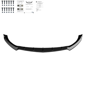 Front Splitter Gloss Black - MERCEDES CLA Coupe AMG-LINE C118 / X118 2019+