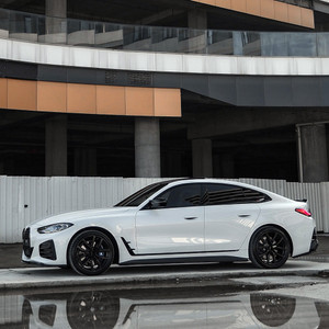 Side Skirts Gloss Black - BMW 4 Series G26 Grand Coupe M-Pack / M440i / i4 2020+