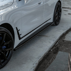 Side Skirts Gloss Black - BMW 4 Series G26 Grand Coupe M-Pack / M440i / i4 2020+