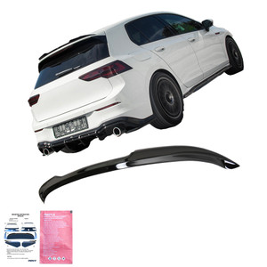Roof Spoiler Gloss Black - VW VOLKSWAGEN Golf MK8 ( GTI / GTD / R-Line ) 2020+