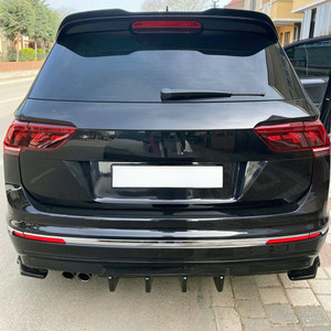 Roof Spoiler Gloss Black - VW VOLKSWAGEN Tiguan MK2 R-Line 2015-2020 v2