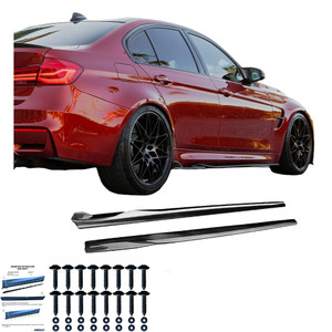 Side Skirts Gloss Black - BMW M3 F80 2014-2018