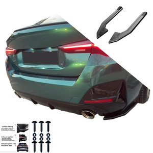 Rear Side Splitters Gloss Black - BMW 4 Series M-Pack i4 G26 2021+