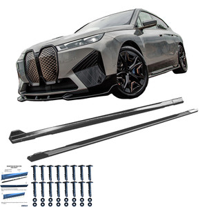 Side Skirts Gloss Black - BMW iX M-Pack i20 2021+