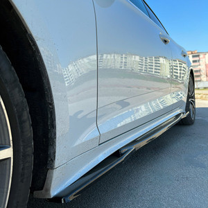 Side Skirts Gloss Black - AUDI A5 S-Line / S5 Sportback F5 Facelift 2019-2024