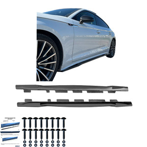 Side Skirts Gloss Black - AUDI A5 S-Line / S5 Sportback F5 Facelift 2019-2024