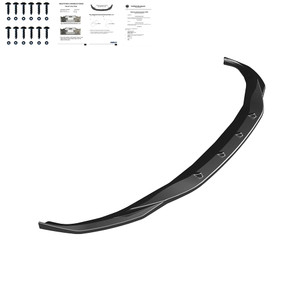 Front Splitter Gloss Black - BMW i4 / 4 Series M-Pack / M440i G26 Grand Coupe 2021+ without ABE TÜV