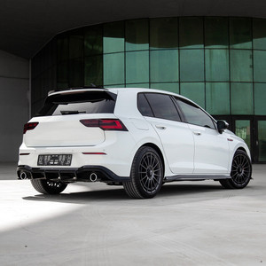 Rear Diffuser Gloss Black - VW VOLKSWAGEN Golf MK8 GTI / R-Line 2020+