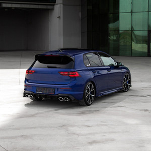 Rear Diffuser Gloss Black - VW VOLKSWAGEN Golf MK8 R 2020+