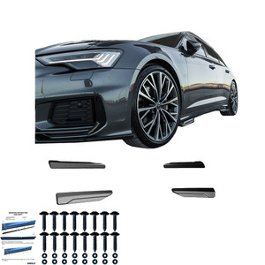 Side Skirts Gloss Black - AUDI S6 / A6 S-Line C8 (Sedan-Avant) 2019+