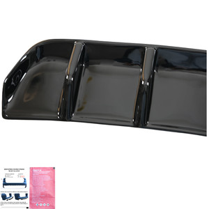 Rear Diffuser Gloss Black - VW VOLKSWAGEN Tiguan MK2 R Facelift 2020+