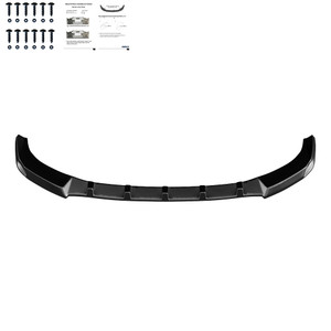 Front Splitter Gloss Black - AUDI A7 S-Line / S7 C8 2018+