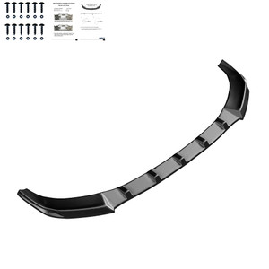 Front Splitter Gloss Black - AUDI A7 S-Line / S7 C8 2018+