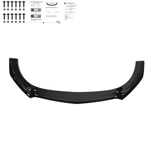 Front Splitter Gloss Black - MERCEDES CLA 35 AMG Aero C118 2019+ with ABE TÜV
