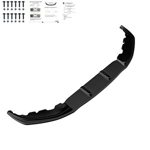 Front Splitter Gloss Black - BMW 7 Series G11 M-Pack 2015-2018 with ABE TÜV
