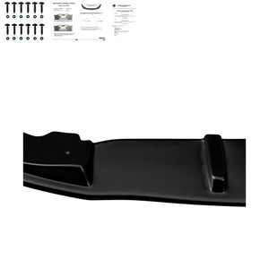 Front Splitter Gloss Black - BMW 7 Series G11 M-Pack 2015-2018 with ABE TÜV
