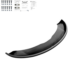 Front Splitter Gloss Black - TESLA Model 3 2017+ with ABE TÜV
