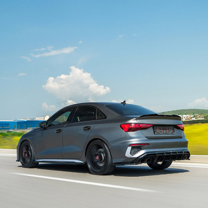 Rear Diffuser Gloss Black - AUDI S3 / A3 S-Line Sedan / Sportback 8Y 2020-2024