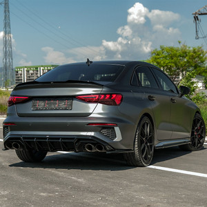 Rear Diffuser Gloss Black - AUDI S3 / A3 S-Line Sedan / Sportback 8Y 2020-2024