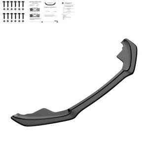Front Splitter Gloss Black - AUDI A5 S-line / S5 8T 2007-2011 with ABE TÜV