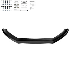 Front Splitter Gloss Black - AUDI A5 S-line / S5 8T Facelift 2011-2016 with ABE TÜV