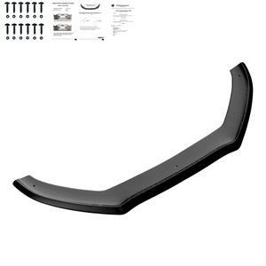 Front Splitter Gloss Black - AUDI A5 S-line / S5 8T Facelift 2011-2016 with ABE TÜV