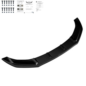 Front Splitter Gloss Black - AUDI TT RS 8J 2009-2013 with ABE TÜV