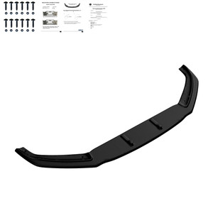 Front Splitter Gloss Black - AUDI TT RS 8S 2016-2020 with ABE TÜV