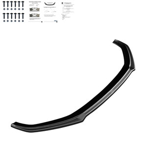 Front Splitter Gloss Black - AUDI A5 S-Line / S5 F5 Coupe / Sportback 2017-2019 with ABE TÜV