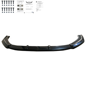Front Splitter Gloss Black - AUDI RS4 B9 2017-2019 with ABE TÜV