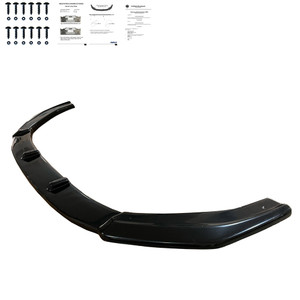Front Splitter Gloss Black - AUDI RS4 B9 2017-2019 with ABE TÜV
