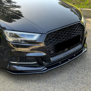 Front Splitter Gloss Black - AUDI A3 S-Line / S3 8V Sedan 2017-2020