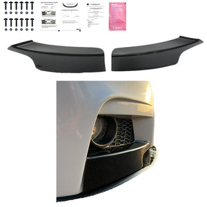 Front Flaps Gloss Black - BMW 3 Series F30 M-Pack 2012-2019 with ABE TÜV