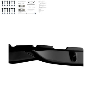 Front Splitter Gloss Black - BMW X7 M-Pack G07 2018-2022 with ABE TÜV