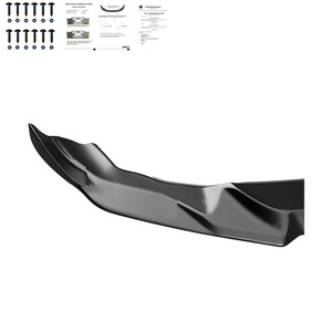 Front Splitter Gloss Black - BMW M2 Series Competition F87 2018-2020 with ABE TÜV