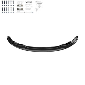 Front Splitter Gloss Black - BMW 3 Series E92 / E93 M-Sport 2010-2013 with ABE TÜV