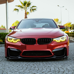 Front Splitter Gloss Black - BMW M3 F80 / M4 F82 2014-2021 with ABE TÜV